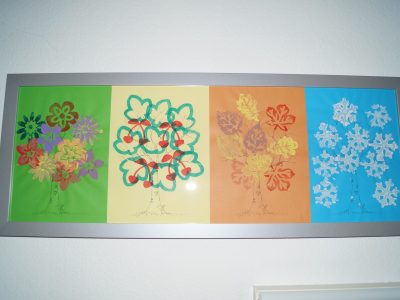 Baum Frühling sommer herbst winter